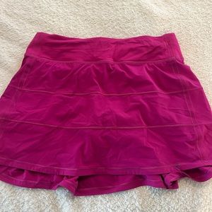 lululemon skirt ripened raspberry